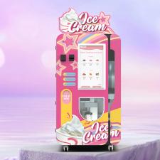 Macchina automatica per vendere gelati con sistema operativo master remoto